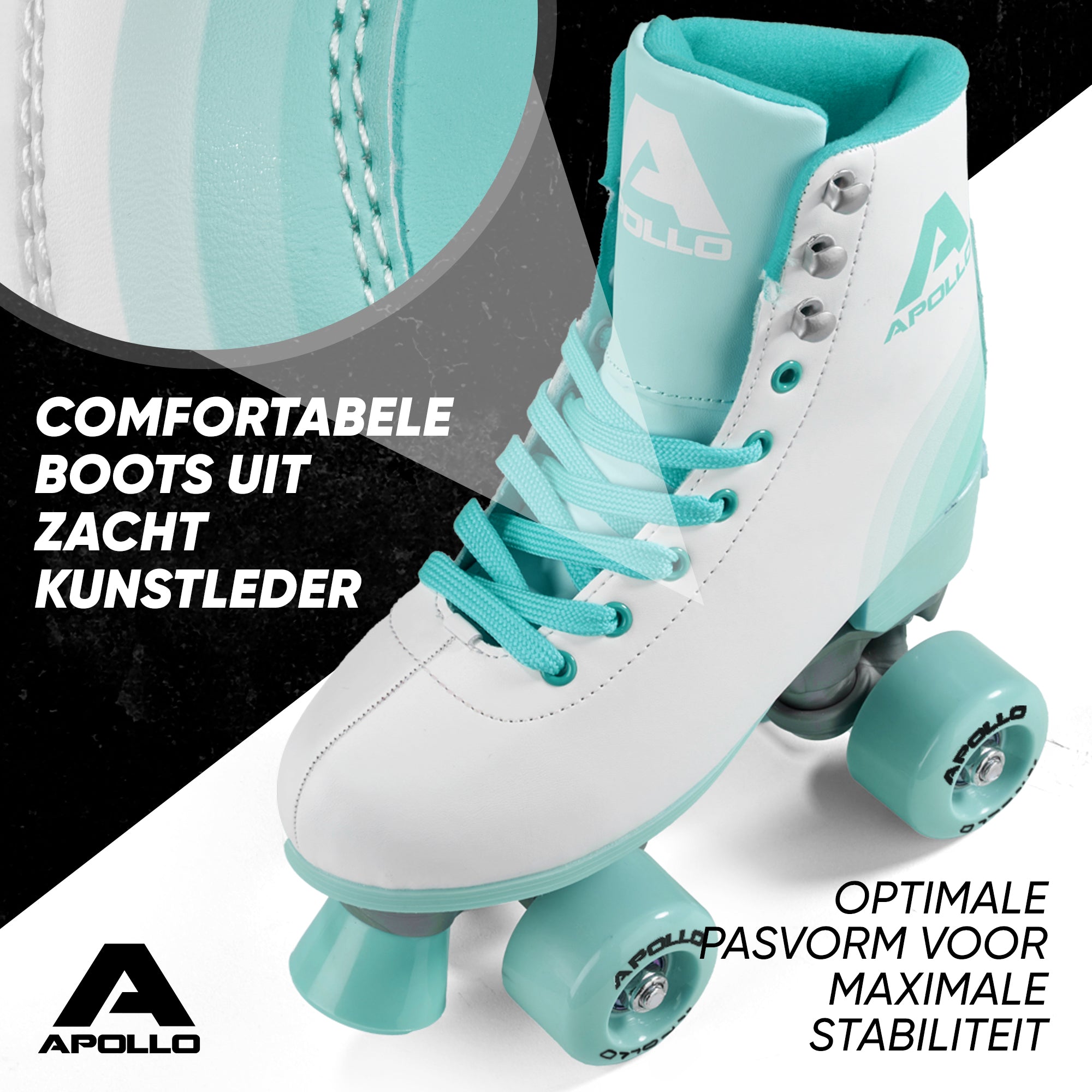 Apollo Disco Klassieke rolschaatsen voor kinderen en volwassenen - Disco Time LED L (39-42)