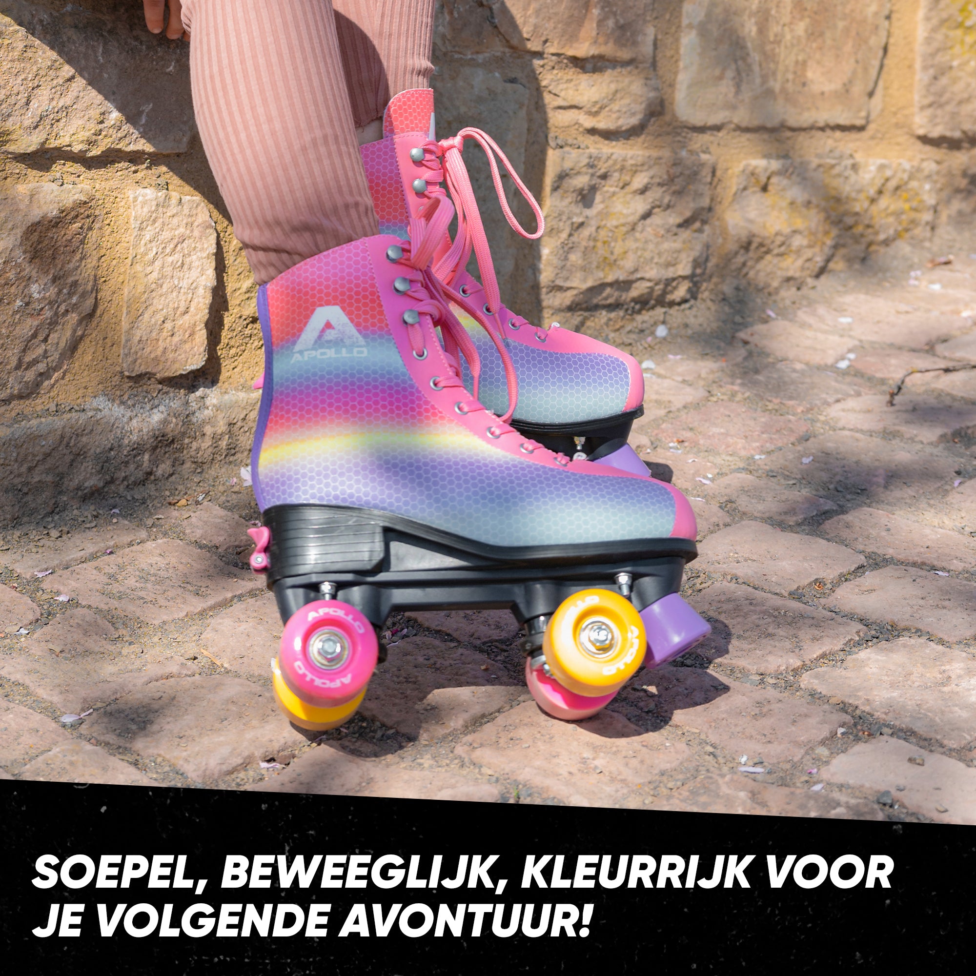 Apollo Disco Klassieke rolschaatsen voor kinderen en volwassenen - Dancing Queen LED L (39-42)