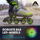 Apollo Apollo Champion, größenverstellbare Inline Skate - Grün - Größe L (39-42)