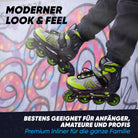 Apollo Apollo Champion, größenverstellbare Inline Skate - Grün - Größe L (39-42)