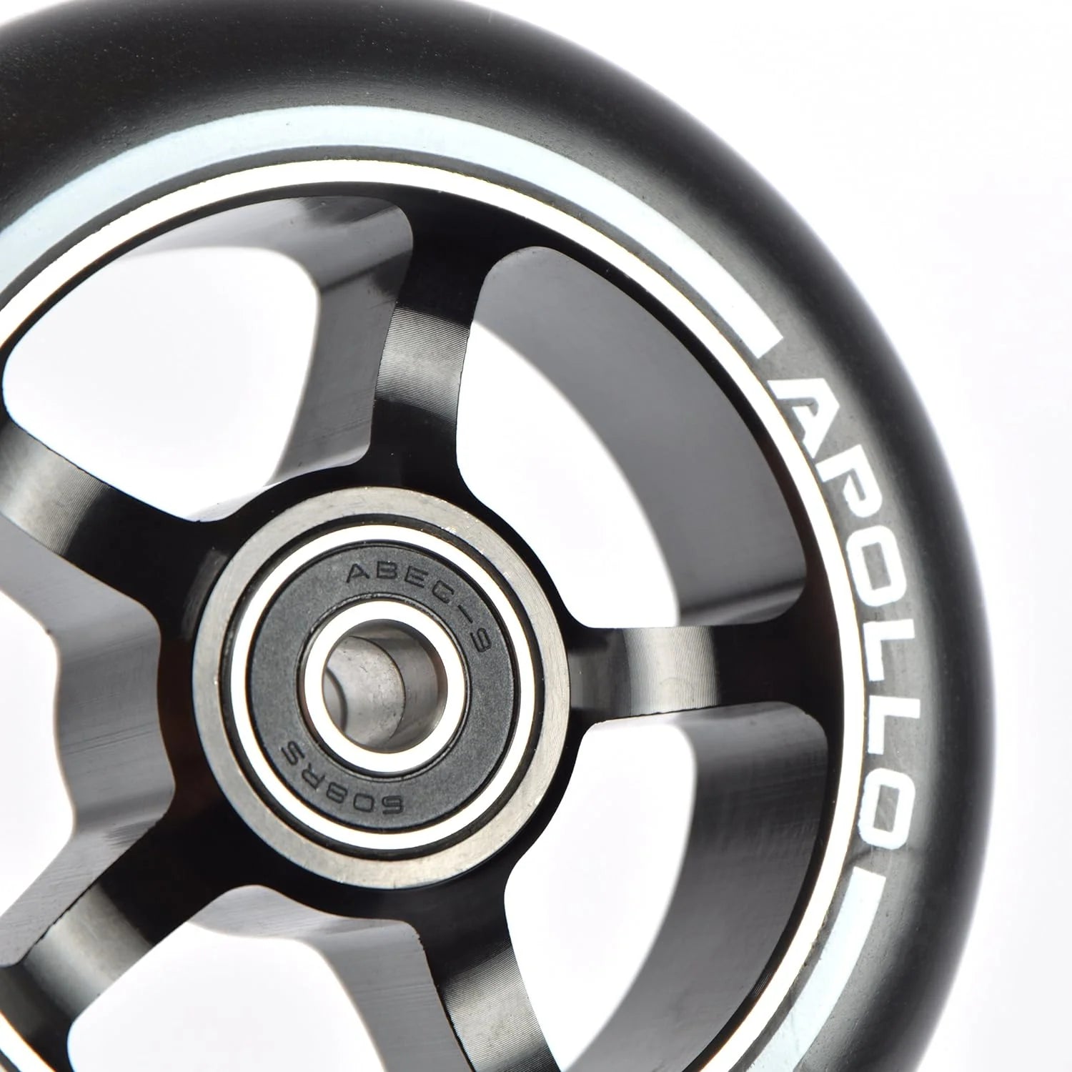 Apollo APOLLO Stunt Scooter reservewielenset Pro Wheels 100mm - ABEC 9 kogellagers Zwart - ALU Core