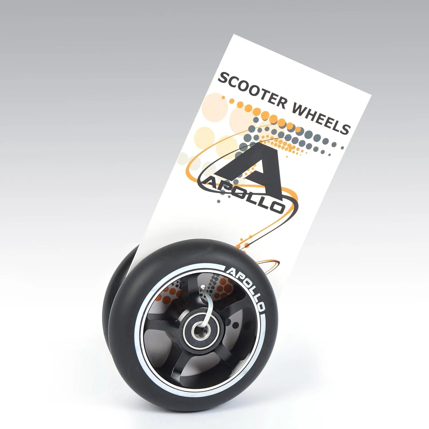 Apollo APOLLO Stunt Scooter reservewielenset Pro Wheels 100mm - ABEC 9 kogellagers Zwart - ALU Core