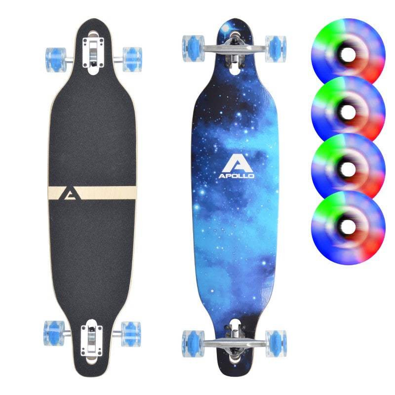 Apollo Longboard 36" incl. T-tool - Blue Sky Blue Sky