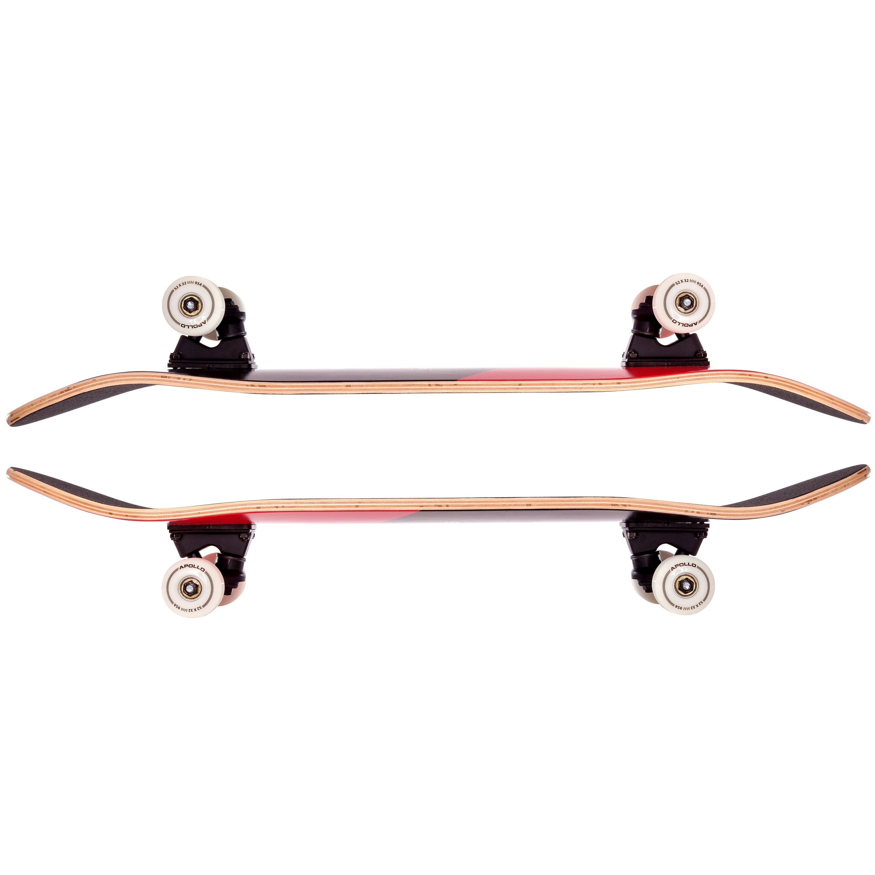 Apollo Skateboard Compleetboard 31 inch - Red Red