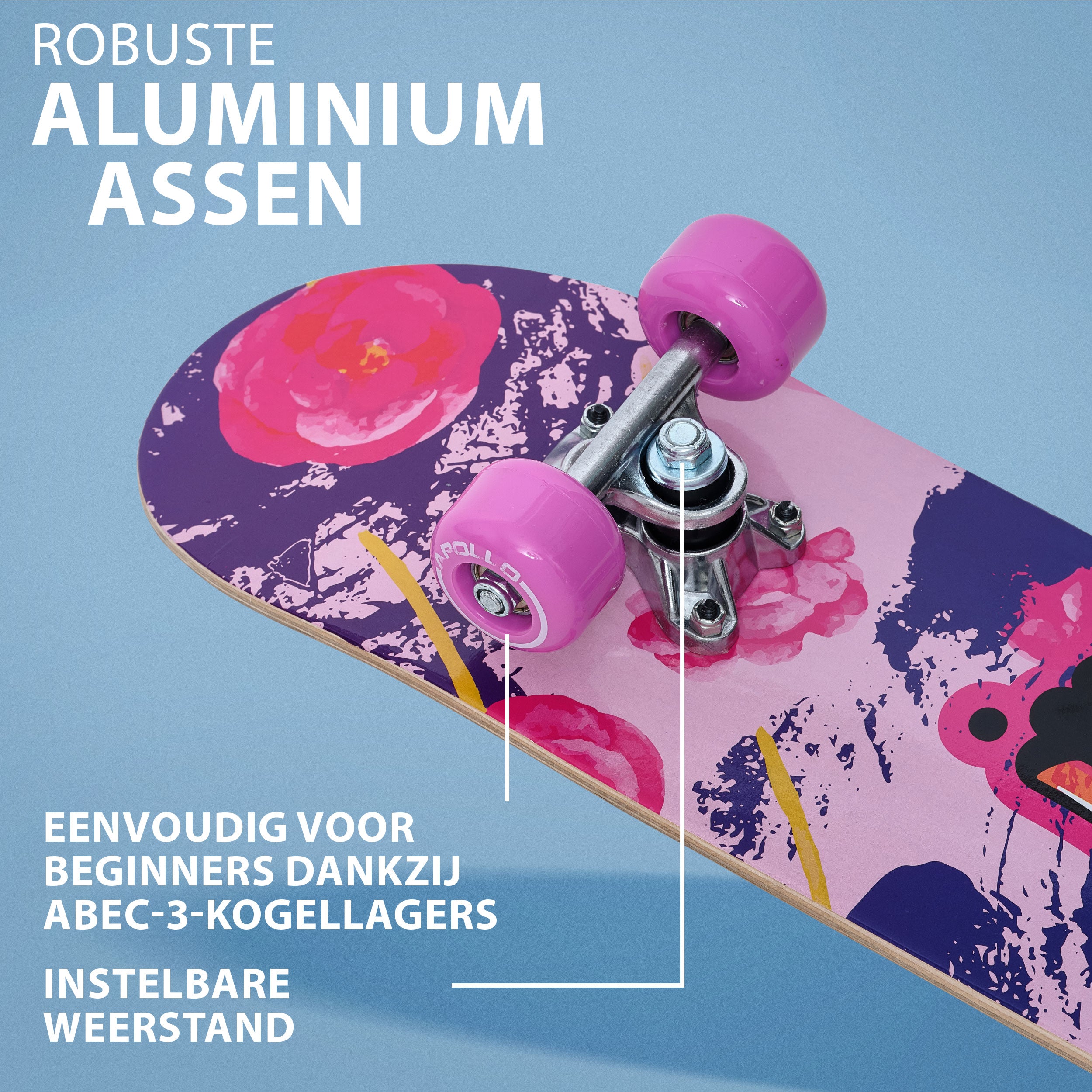 Apollo Kinderen Skateboard 61cm - Graffiti Graffiti