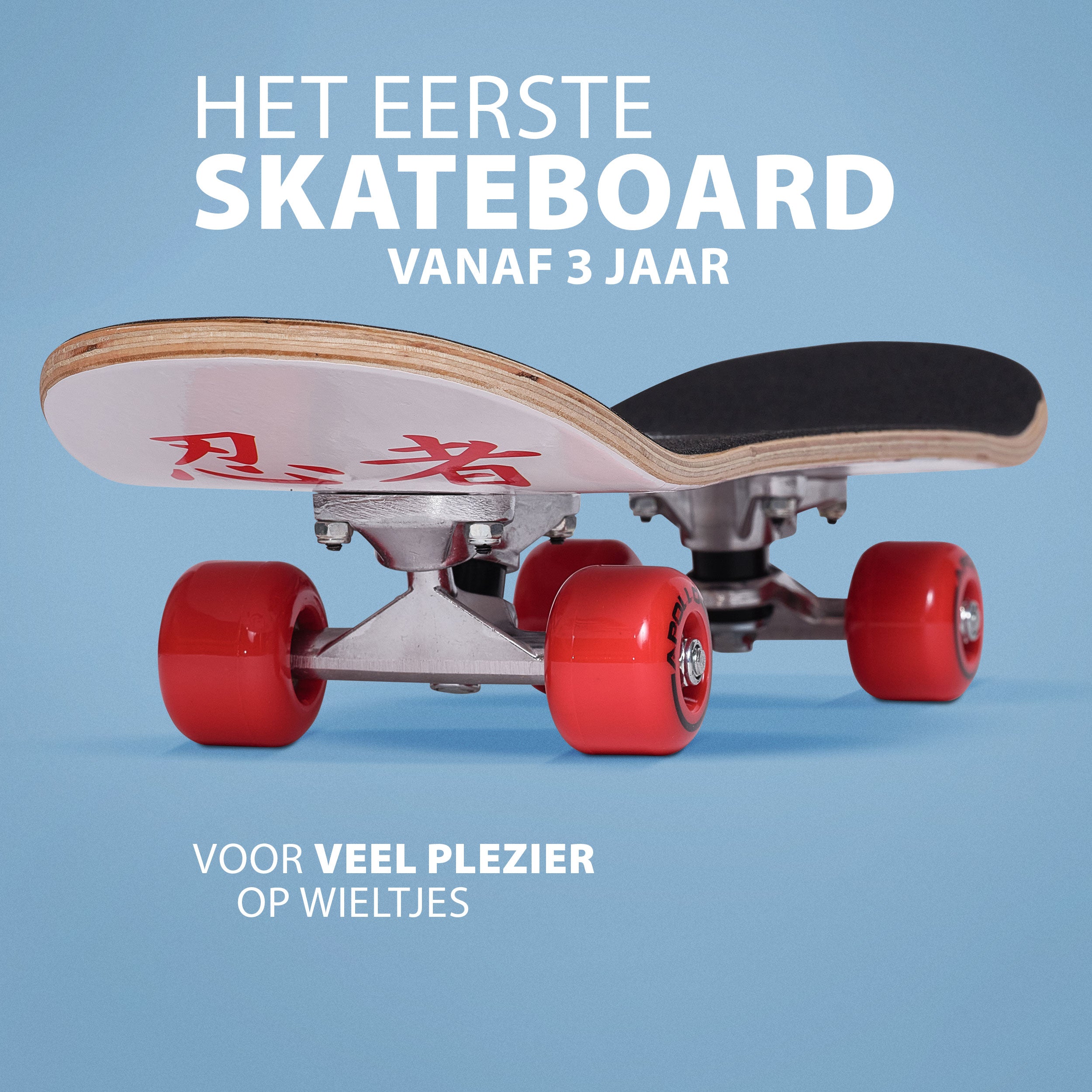 Apollo Kinderen Skateboard 61cm - Ninja Ninja