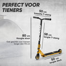 Apollo Stunt Scooter - Star Pro - HighQuality eloxierter Profi Stunt Scooter Gold