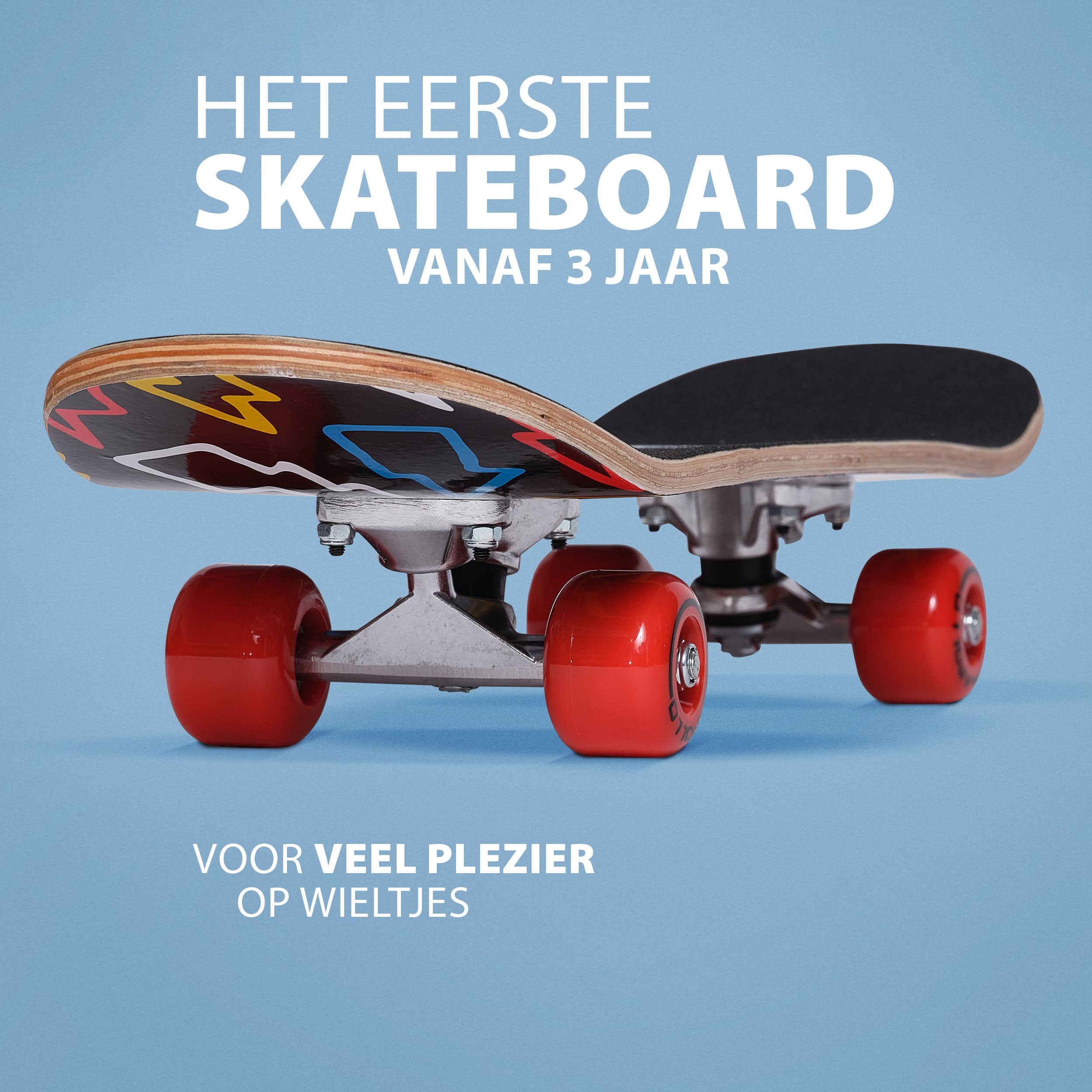 Apollo Kinderen Skateboard 61cm - Flash Flash