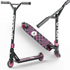Apollo Stunt Scooter 'Genius Pro' hoogwaardige stuntstep met ABEC 9 kogellagers Zwart Roze