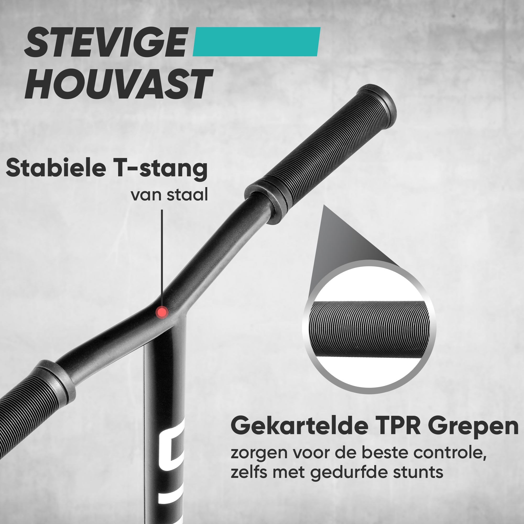 Apollo Stuntstep - Star Pro - Hoogwaardige geanodiseerde professionele stuntstep Schwarz Türkis Gold