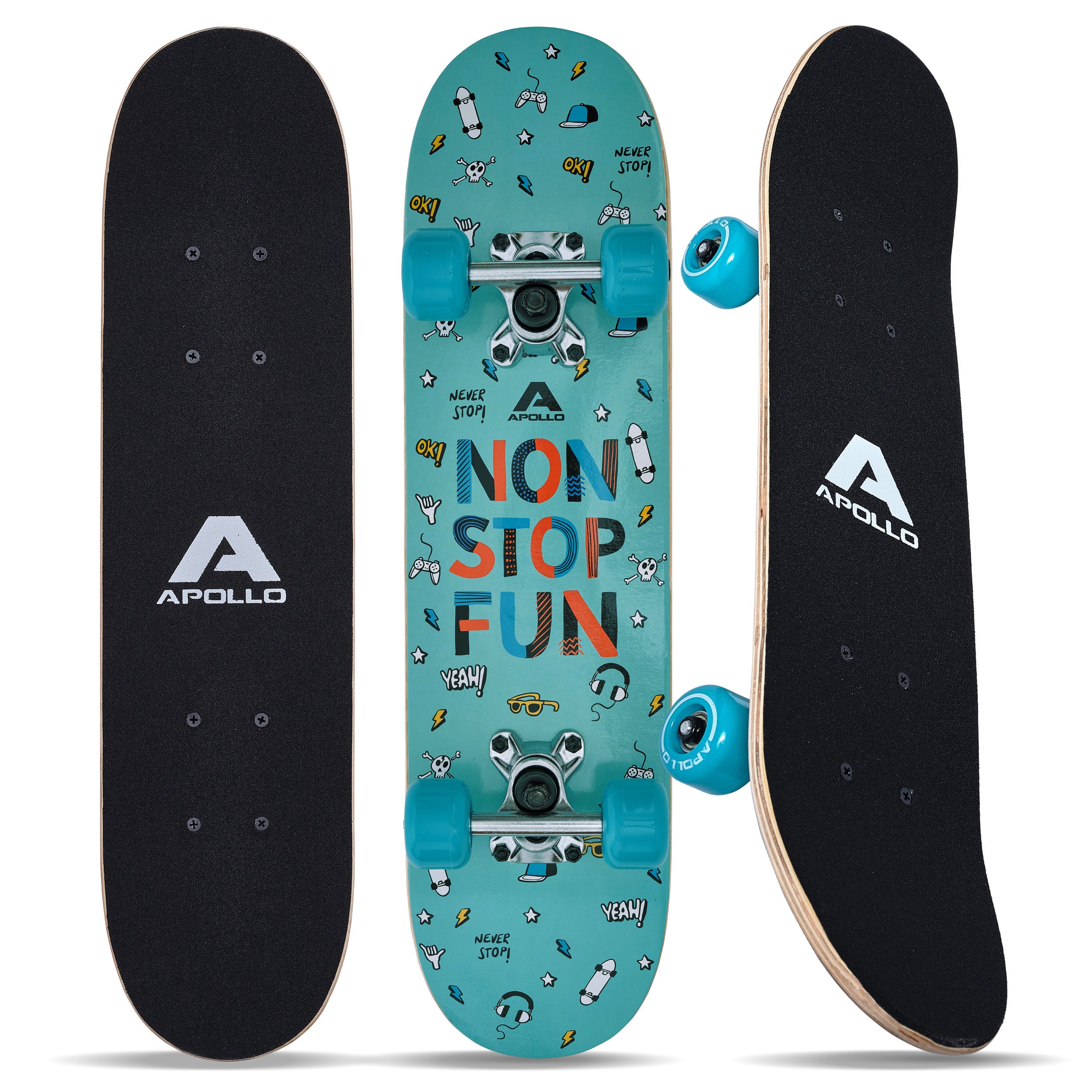 Apollo Kinderen Skateboard 61cm - FunFun FunFun