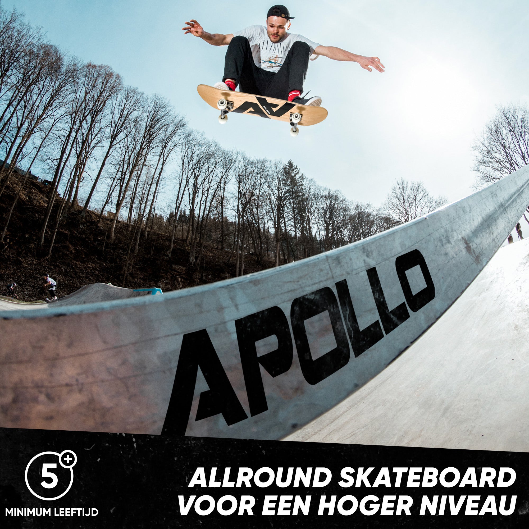 Apollo Skateboard Compleetboard 31 inch - A&A A&A