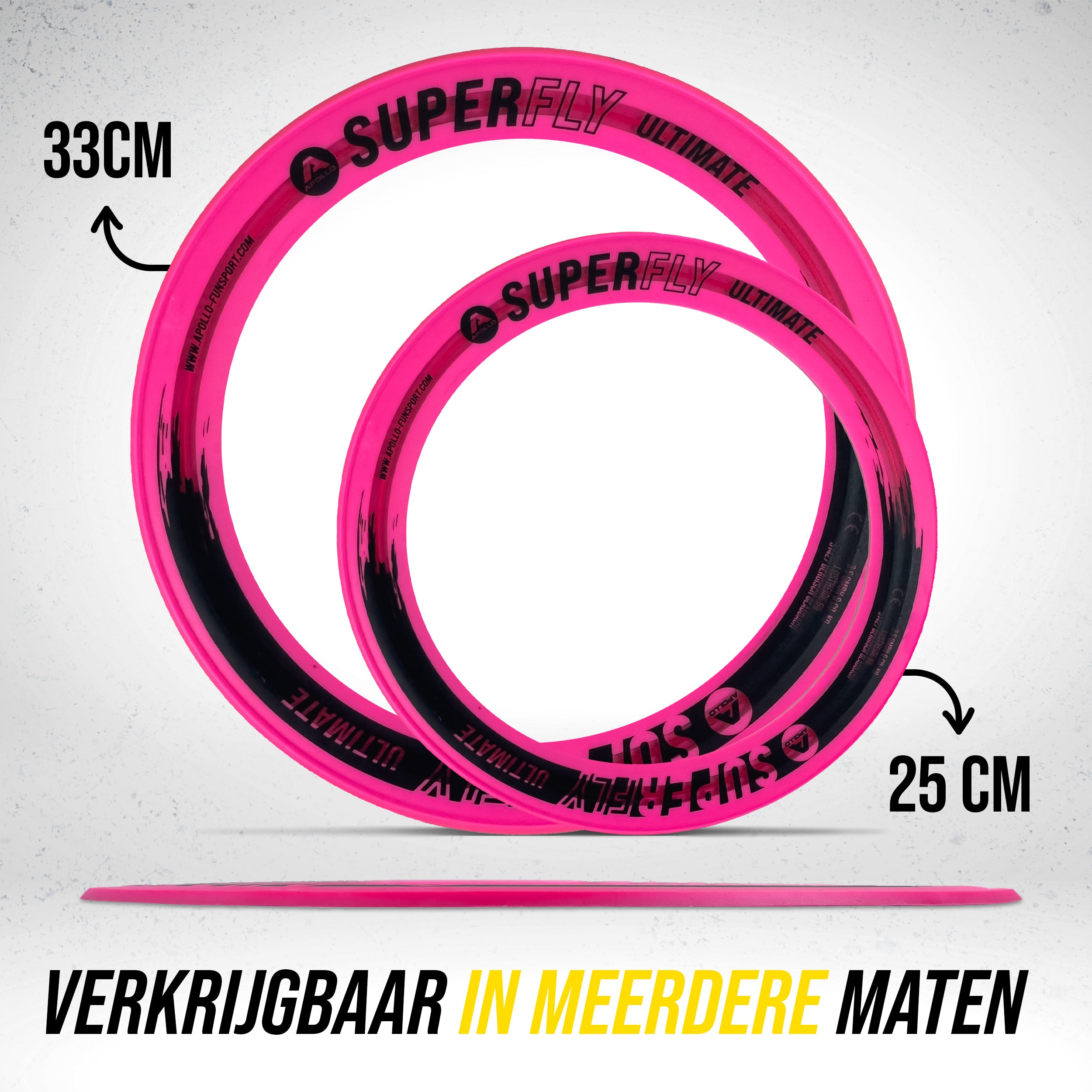 Apollo Apollo Superfly Werpring - Aerodynamische Professionele Vliegende Schijf Pink