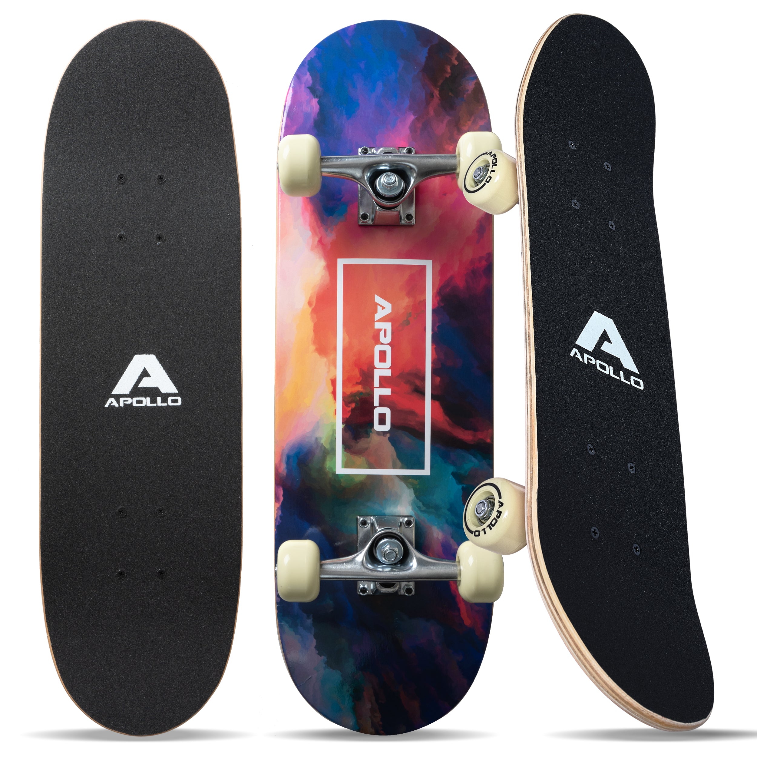 Apollo Kinderen Skateboard 71cm - Color Nebula