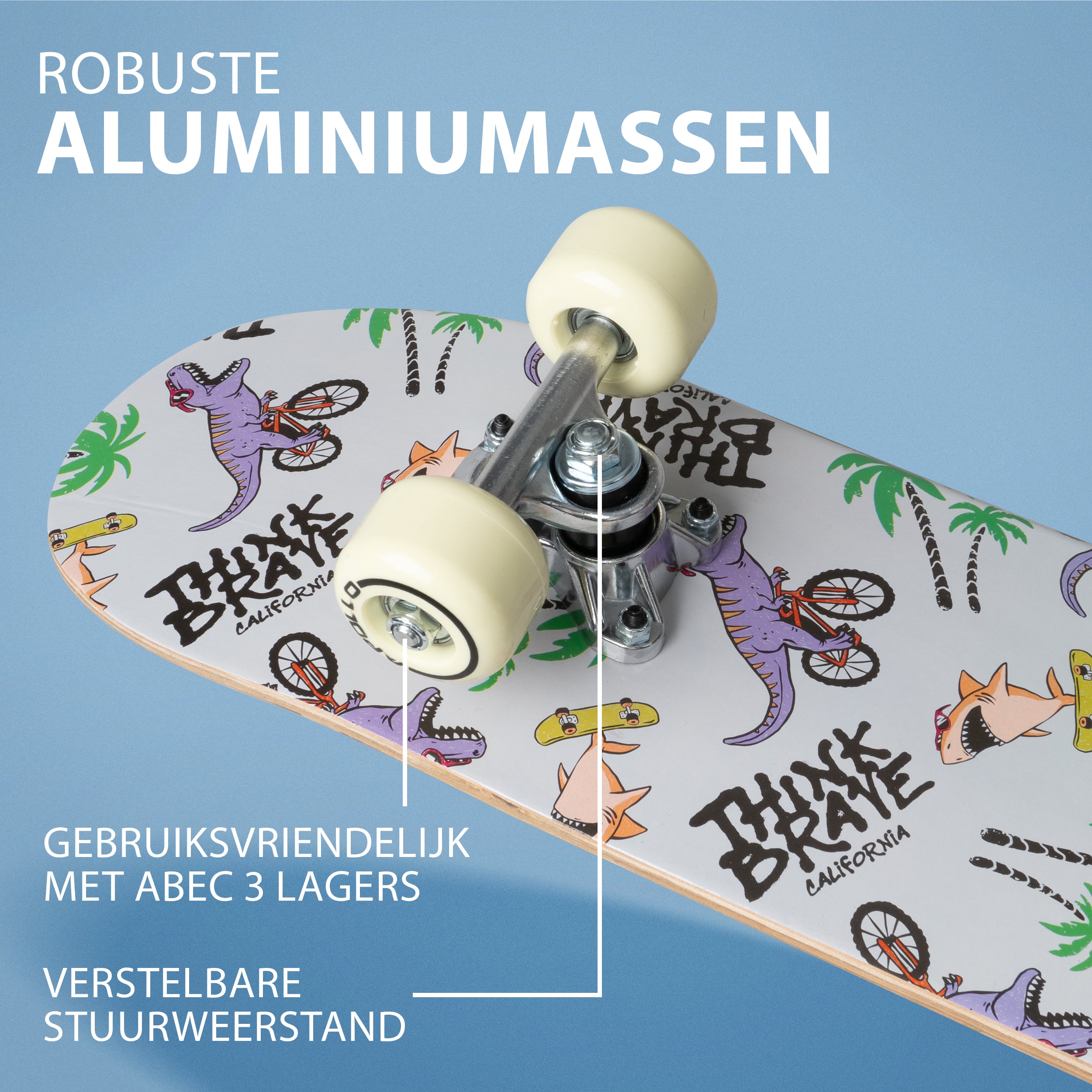 Apollo Kinderen Skateboard 61cm - T-Rex