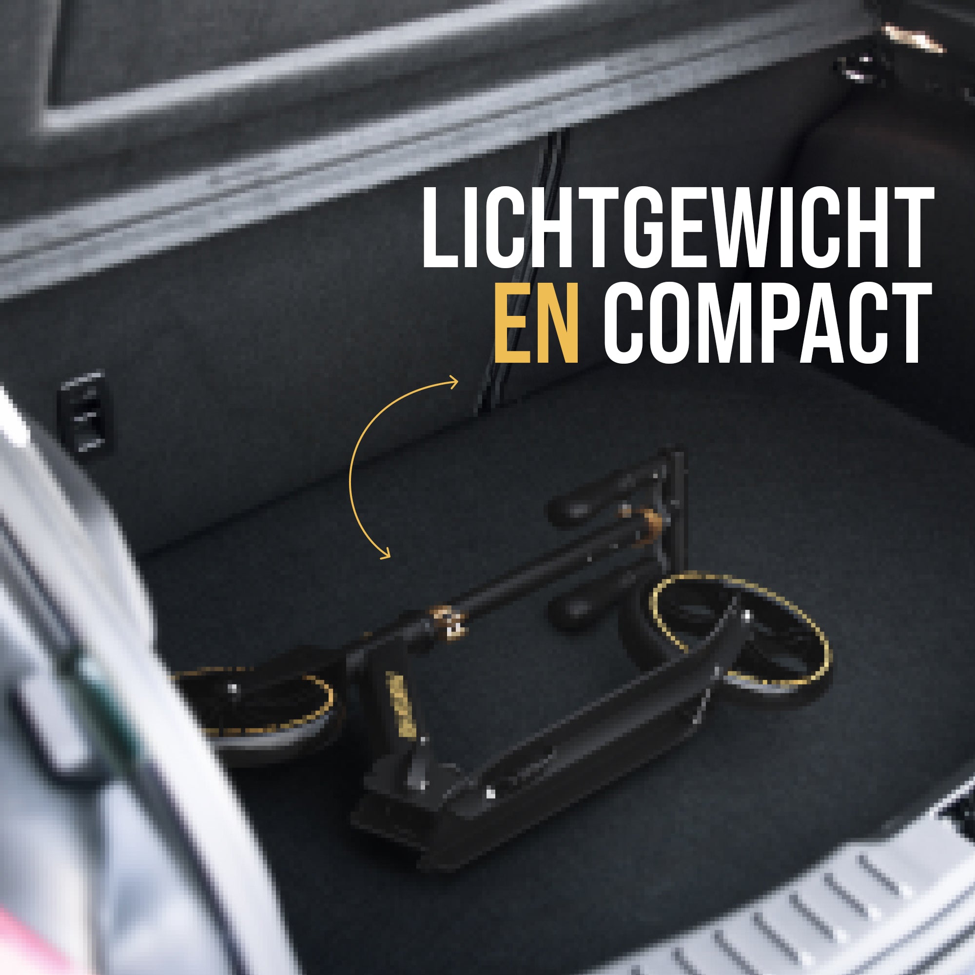 Apollo Klappbarer City Roller für Kinder "Phantom" höhenverstellbarer Tretroller Gold