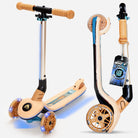 Apollo Funsport Nederland Apollo Whizzie LED kinderstep, opvouwbare kinderstep Giraf
