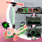 Apollo Funsport Nederland Apollo Whizzie LED kinderstep, opvouwbare kinderstep Flamingo