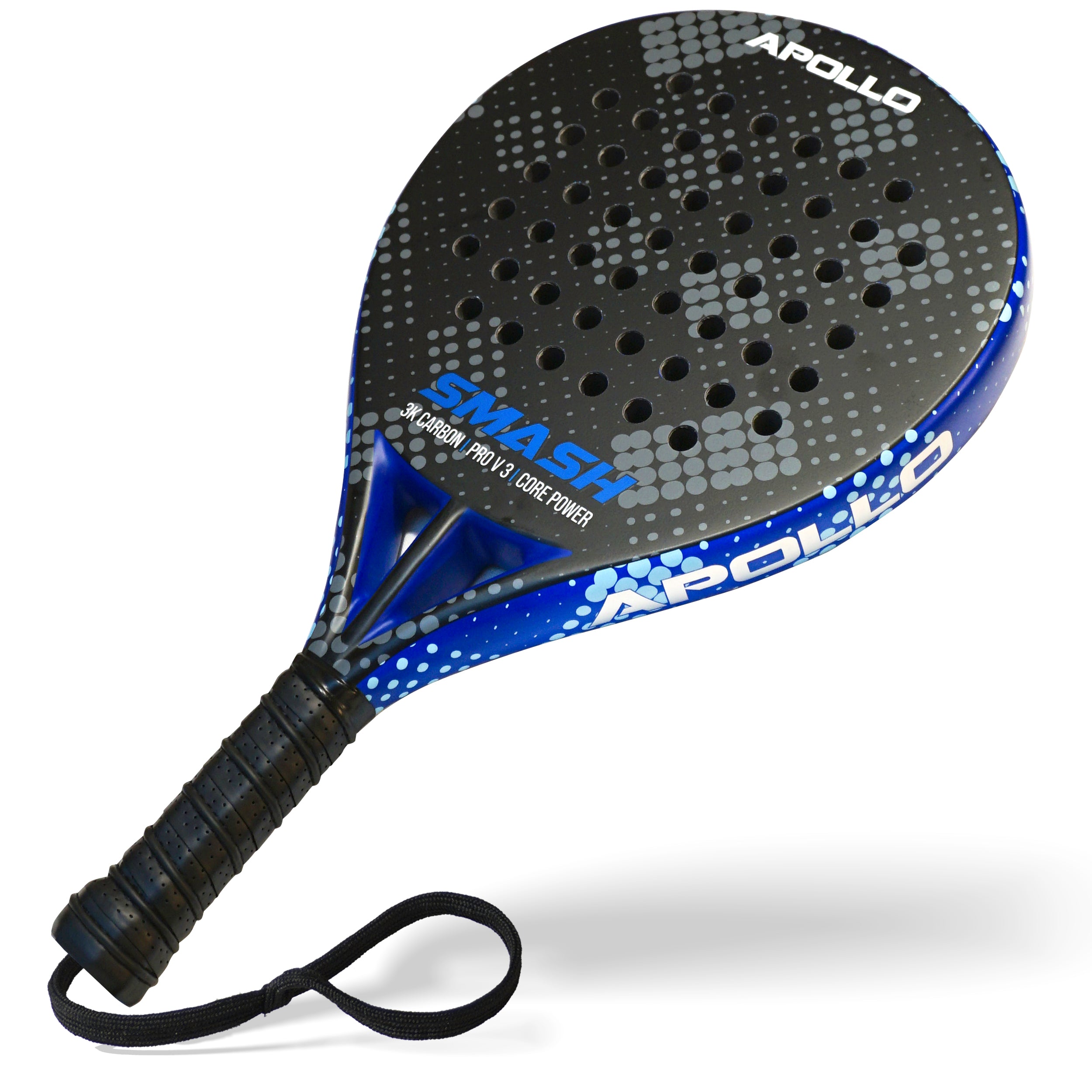 Apollo Funsport Nederland Apollo 3K Smash Padelracket Silver Blue