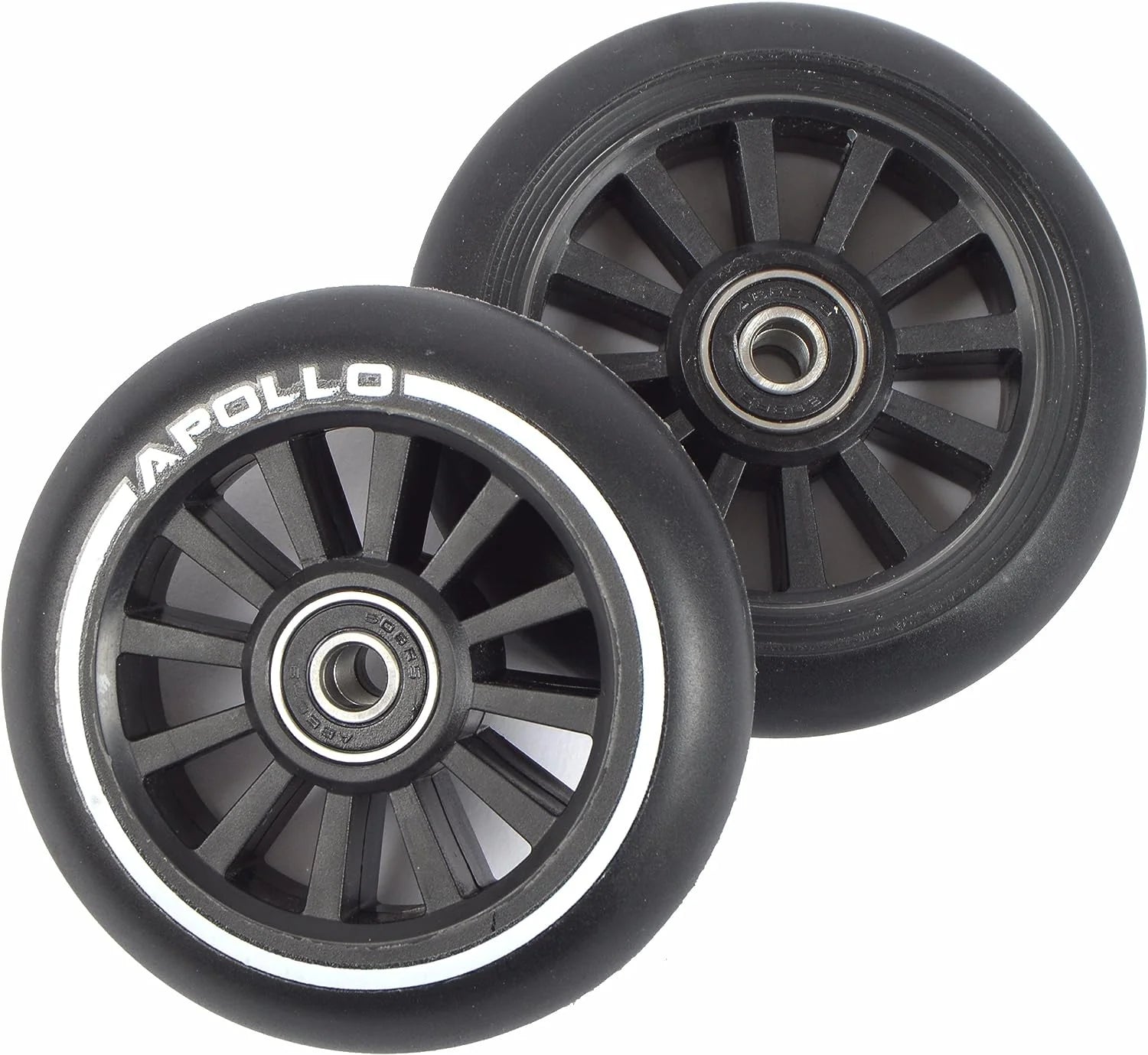 Apollo APOLLO Stunt Scooter reservewielenset Pro Wheels 100mm - ABEC 9 kogellagers Zwart - PP-Core
