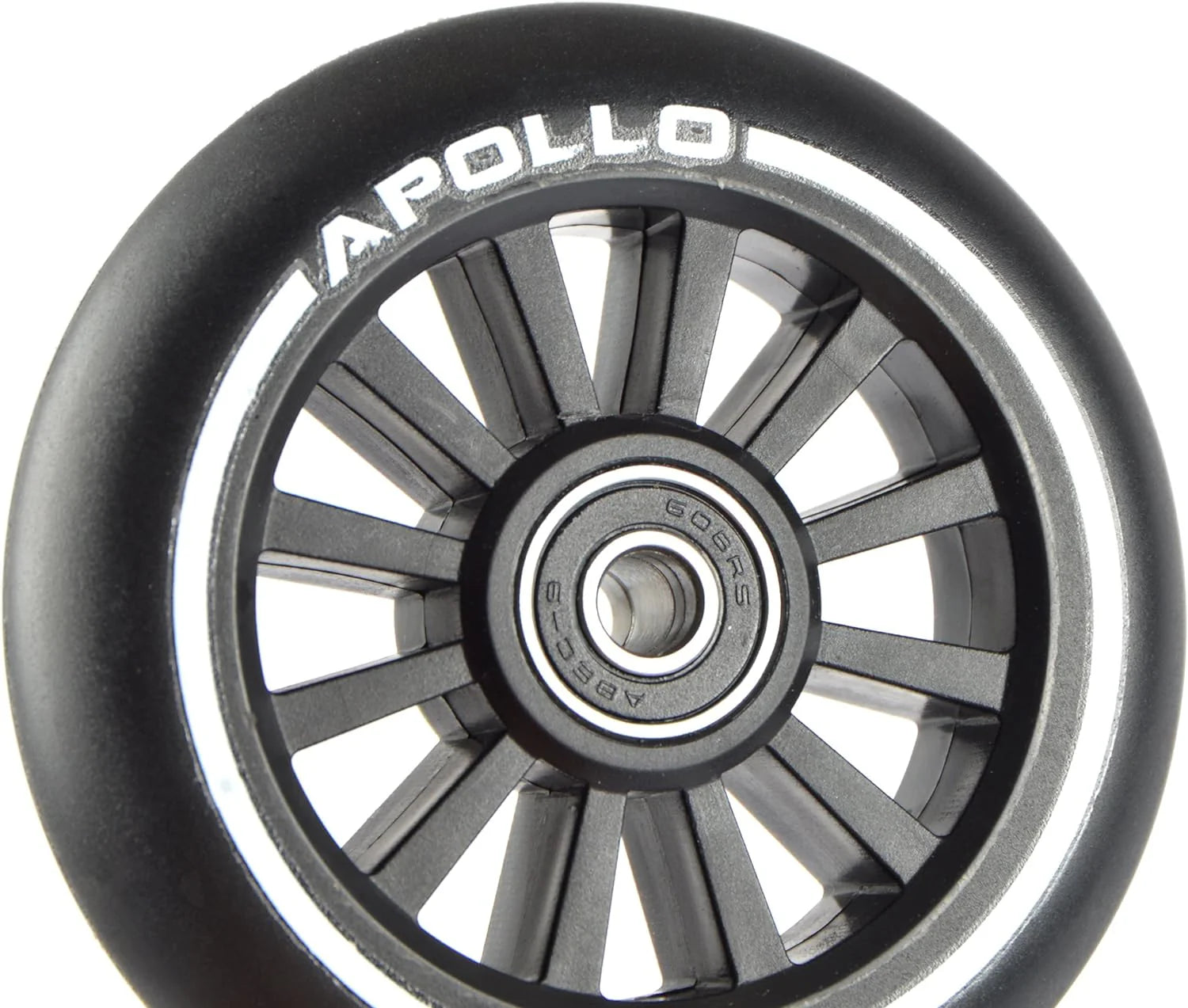 Apollo APOLLO Stunt Scooter reservewielenset Pro Wheels 100mm - ABEC 9 kogellagers Zwart - PP-Core