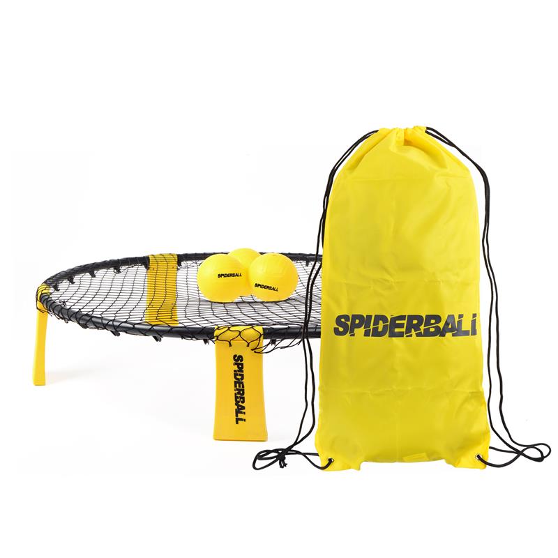 Apollo OCEAN 5 Tuin spel Spiderball met trekkoord en binnenvak Geel