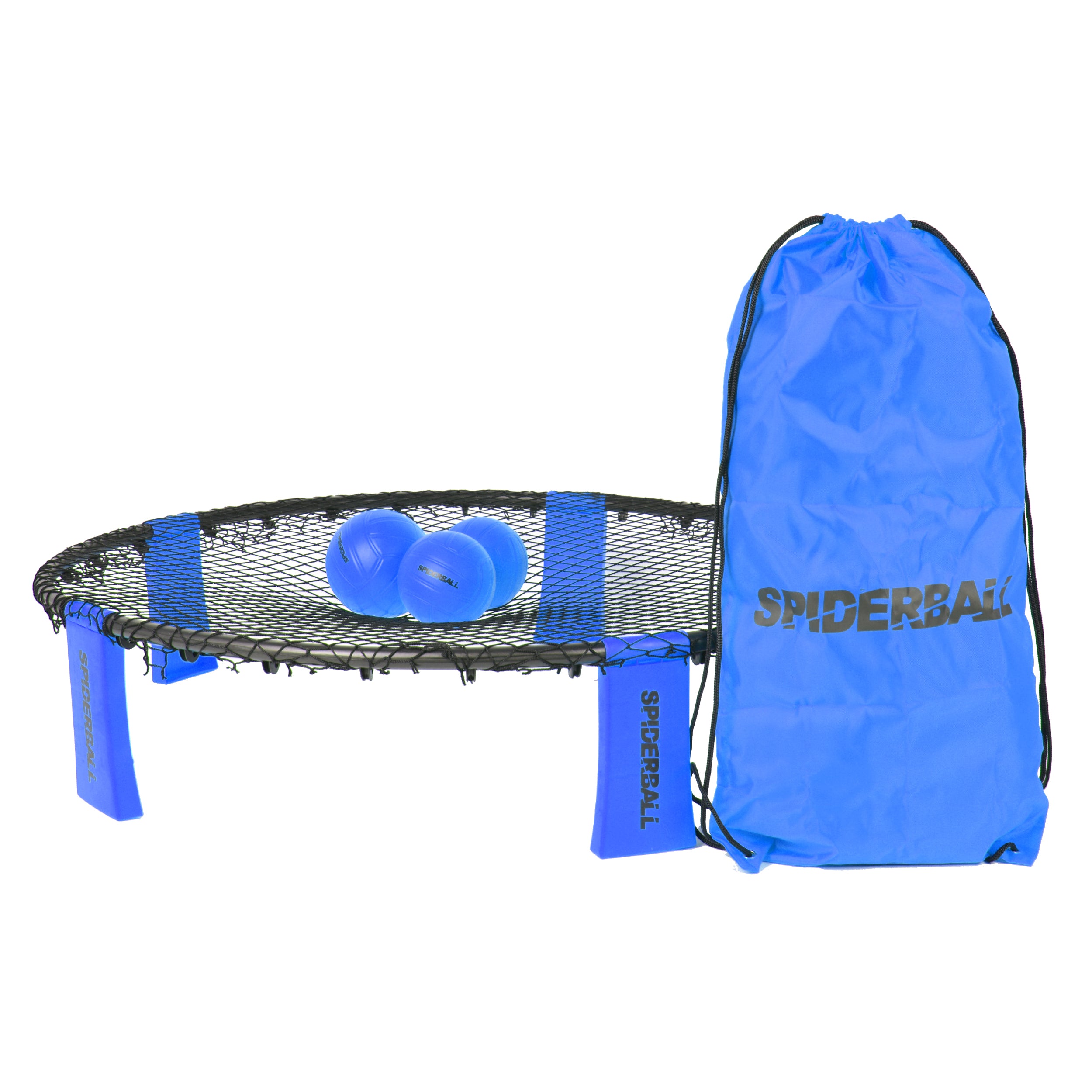 Apollo OCEAN 5 Tuin spel Spiderball met trekkoord en binnenvak Blauw