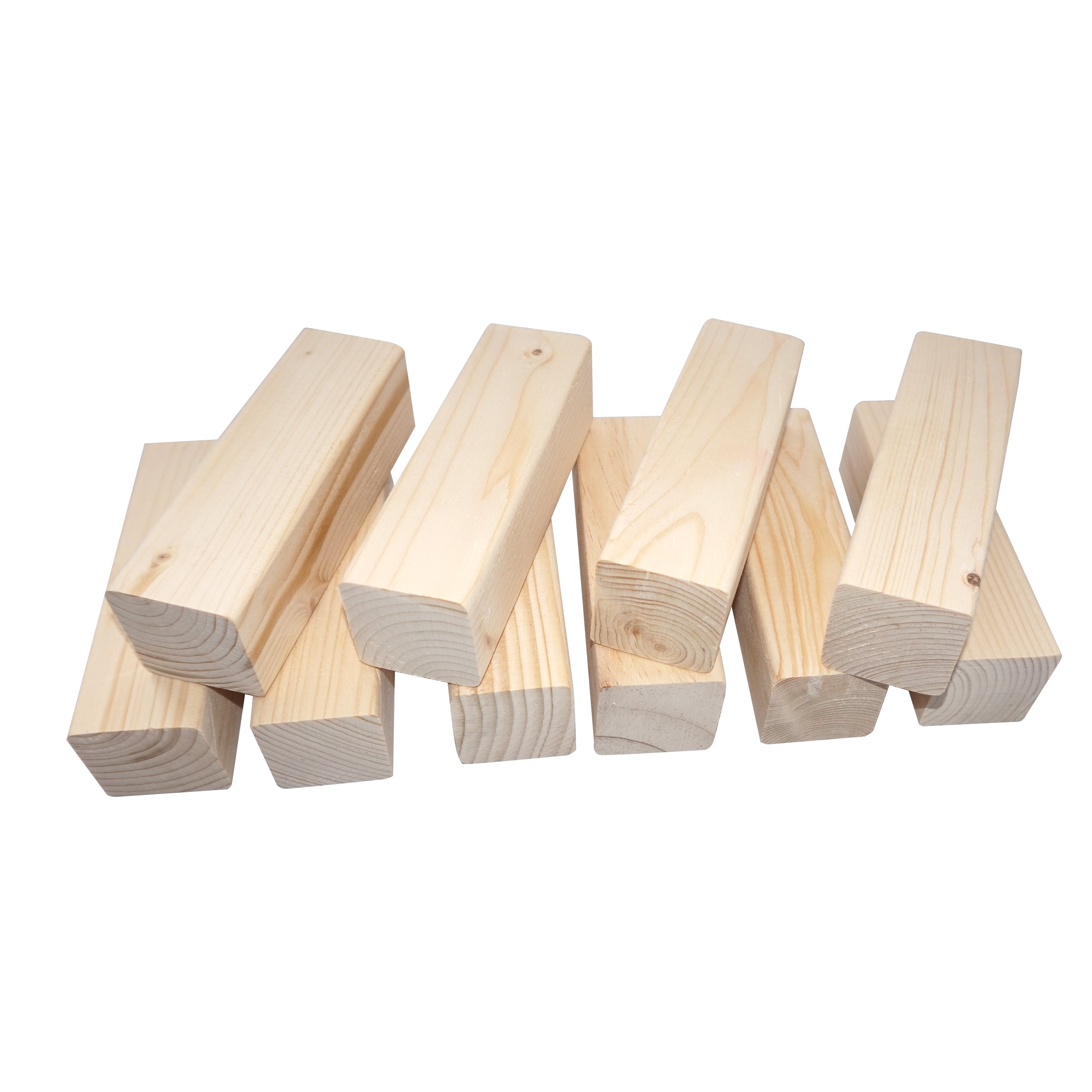 Ocean5 OCEAN5 Kubb - Origineel Viking werpspel, Houten schaak kegels spel Kubb - Gold - 25 x 4,7 cm (H B)