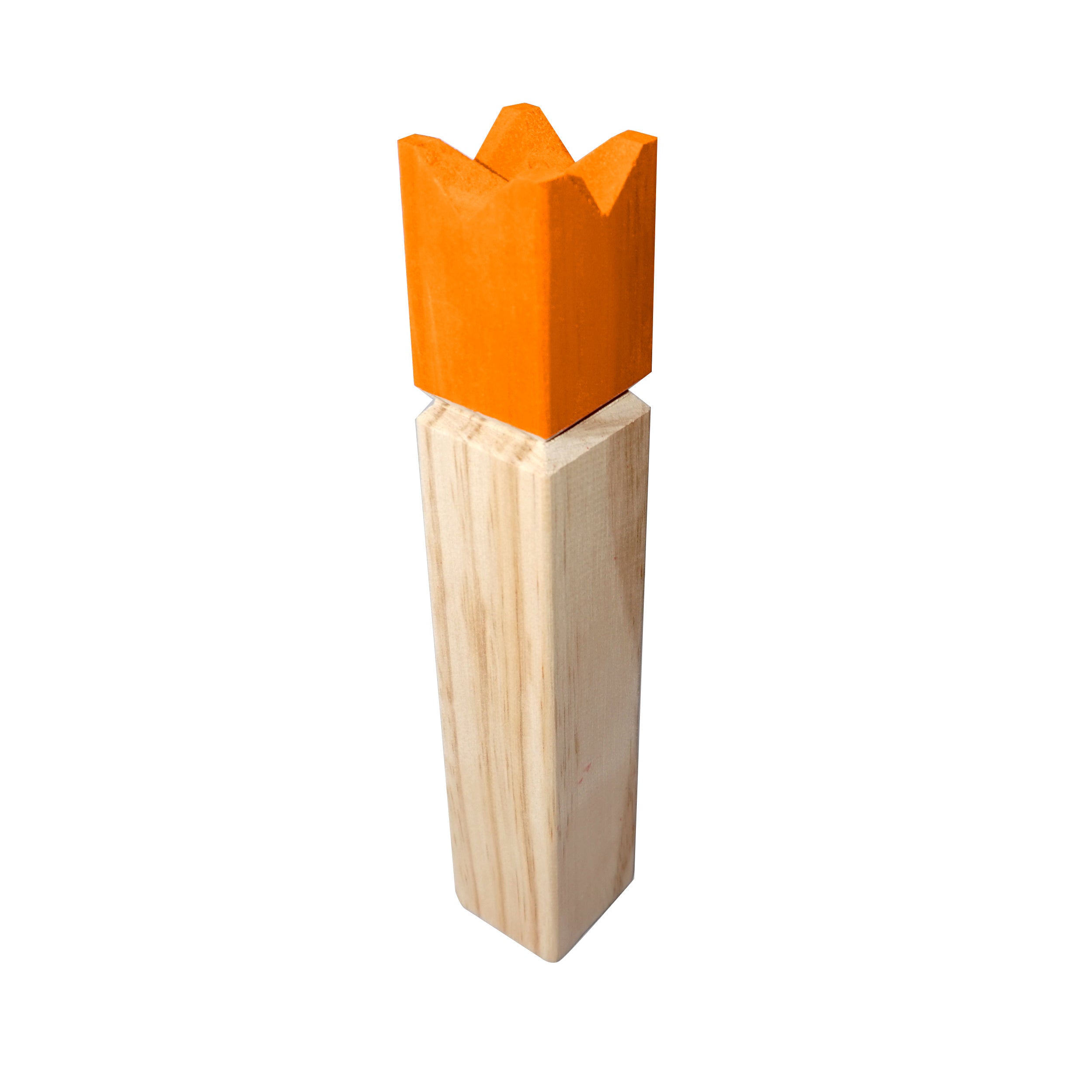 Ocean5 OCEAN5 Kubb - Origineel Viking werpspel, Houten schaak kegels spel Kubb - Gold - 25 x 4,7 cm (H B)
