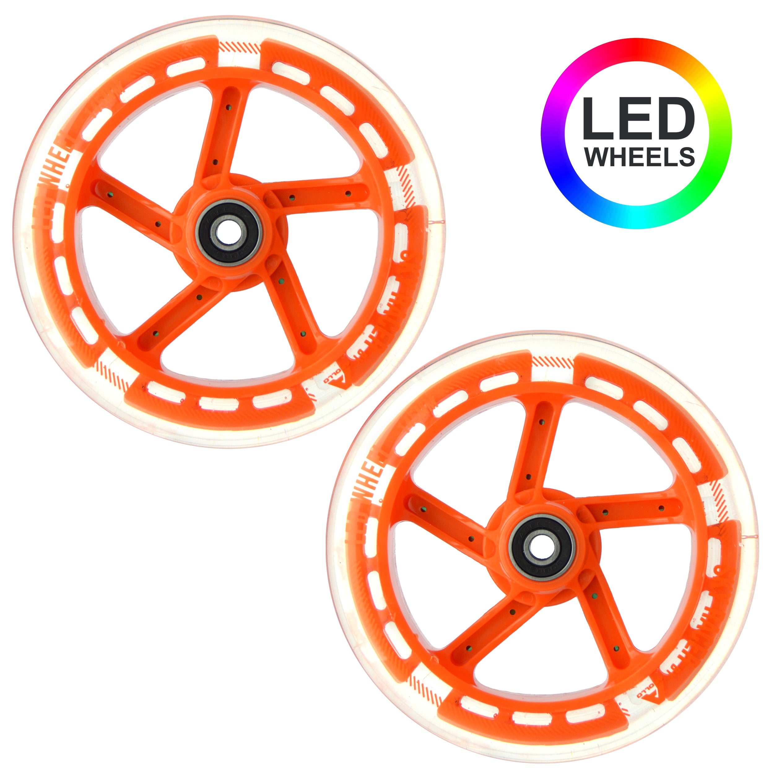 Apollo APOLLO Vervangingswielenset voor Skyracer - 145 mm wielenset Oranje